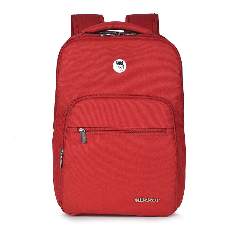 Balo Laptop Mikkor The Maddox Red