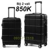 Bộ 2 vali 839 Đen