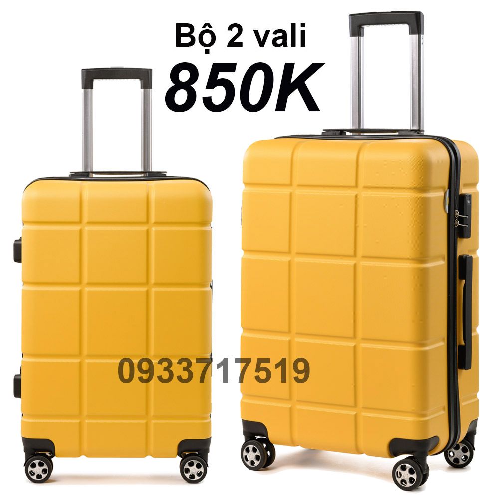 Bộ 2 vali 839 Vàng