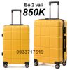 Bộ 2 vali 839 Vàng