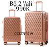 Bộ 2 Vali Chống Va Đập Tốt S522 Hồng Gold