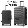 Bộ 2 Vali Chống Va Đập Tốt S522 Xám Chì