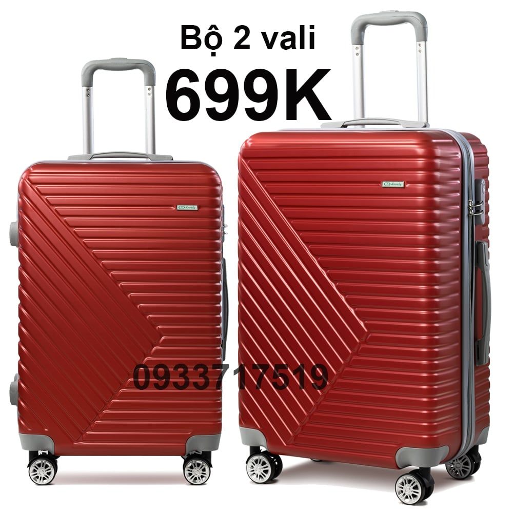 Bộ 2 Vali T66 Đỏ