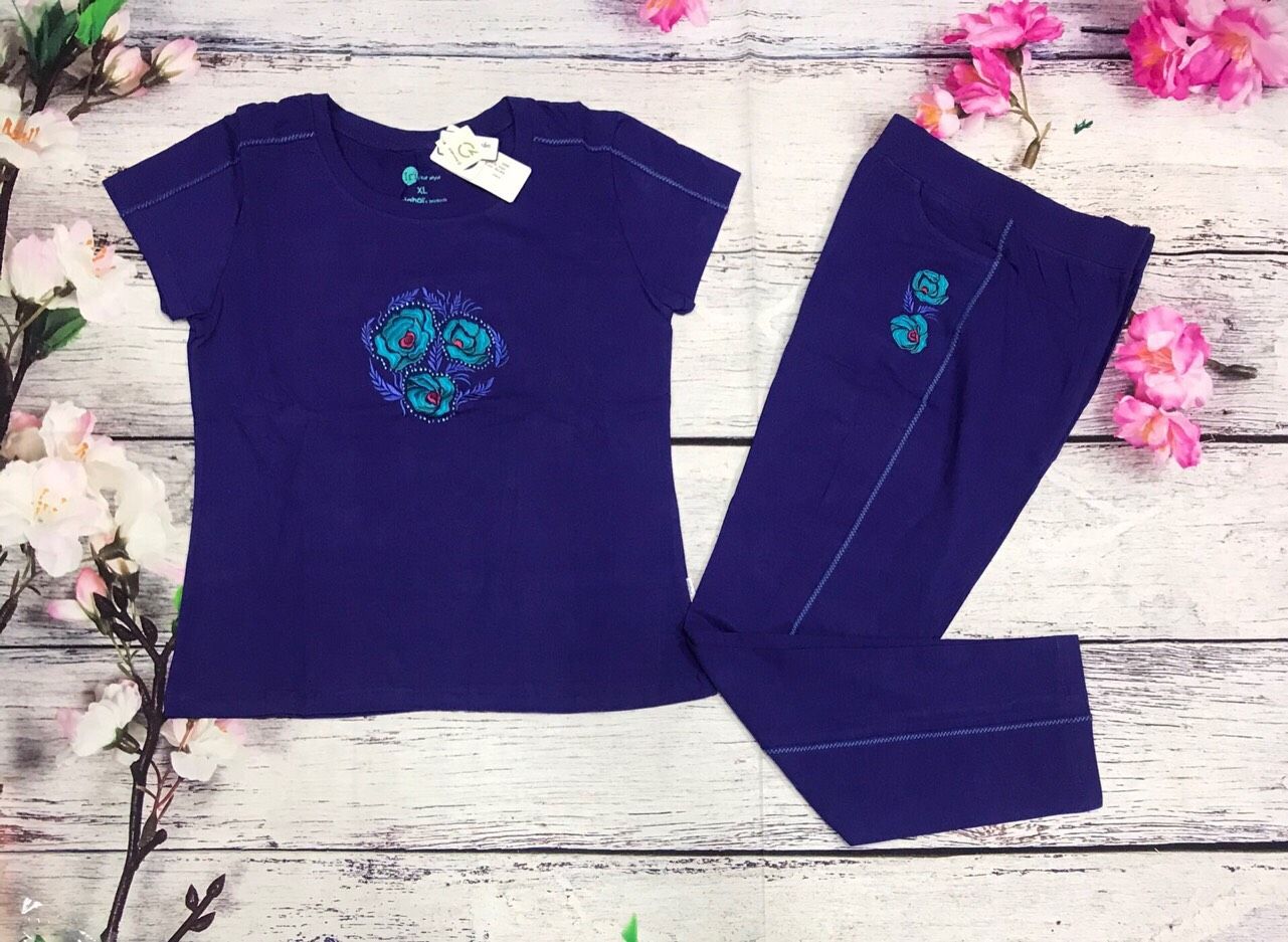 Hoa Đá Thêu TNQD L XL XXL XXXL