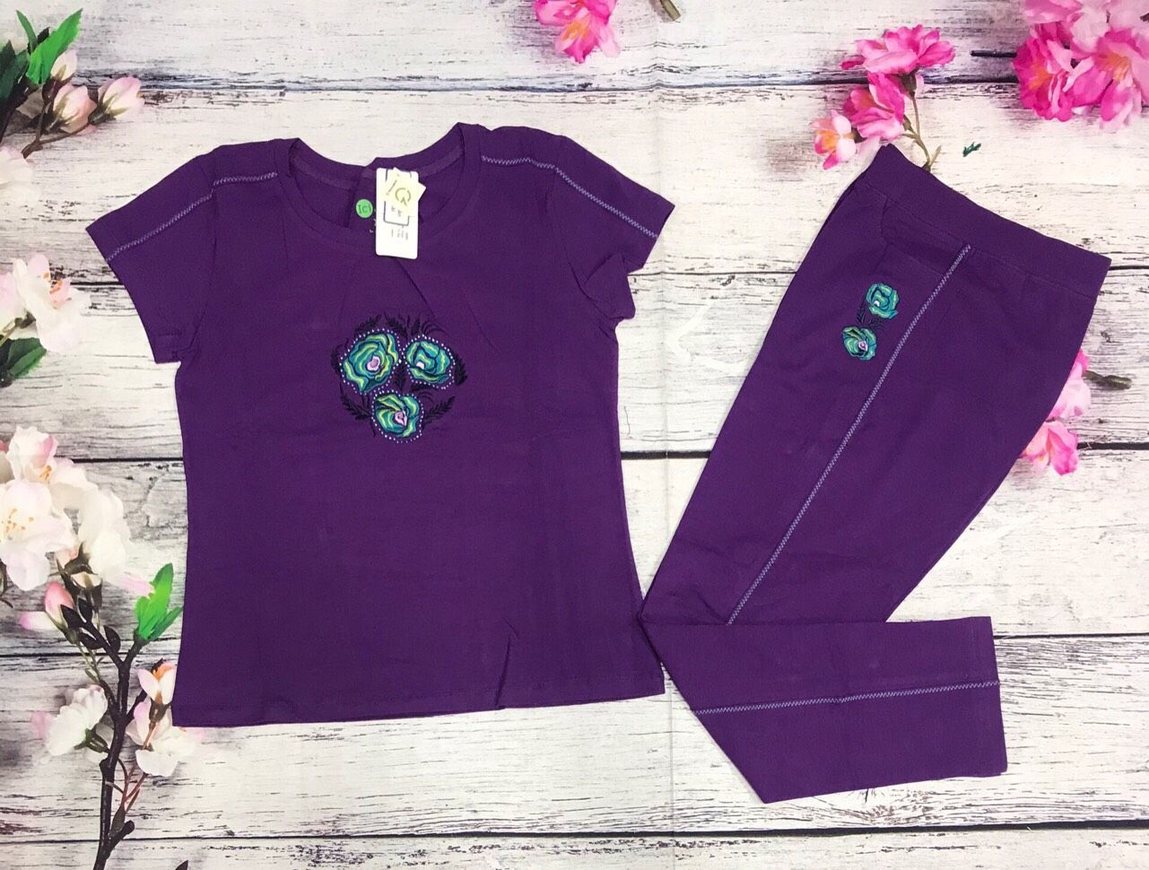 Hoa Đá Thêu TNQD L XL XXL XXXL
