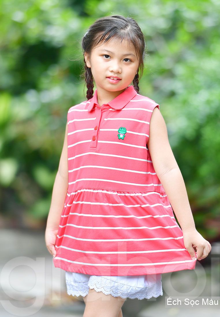 Áo Ếch Sọc Màu