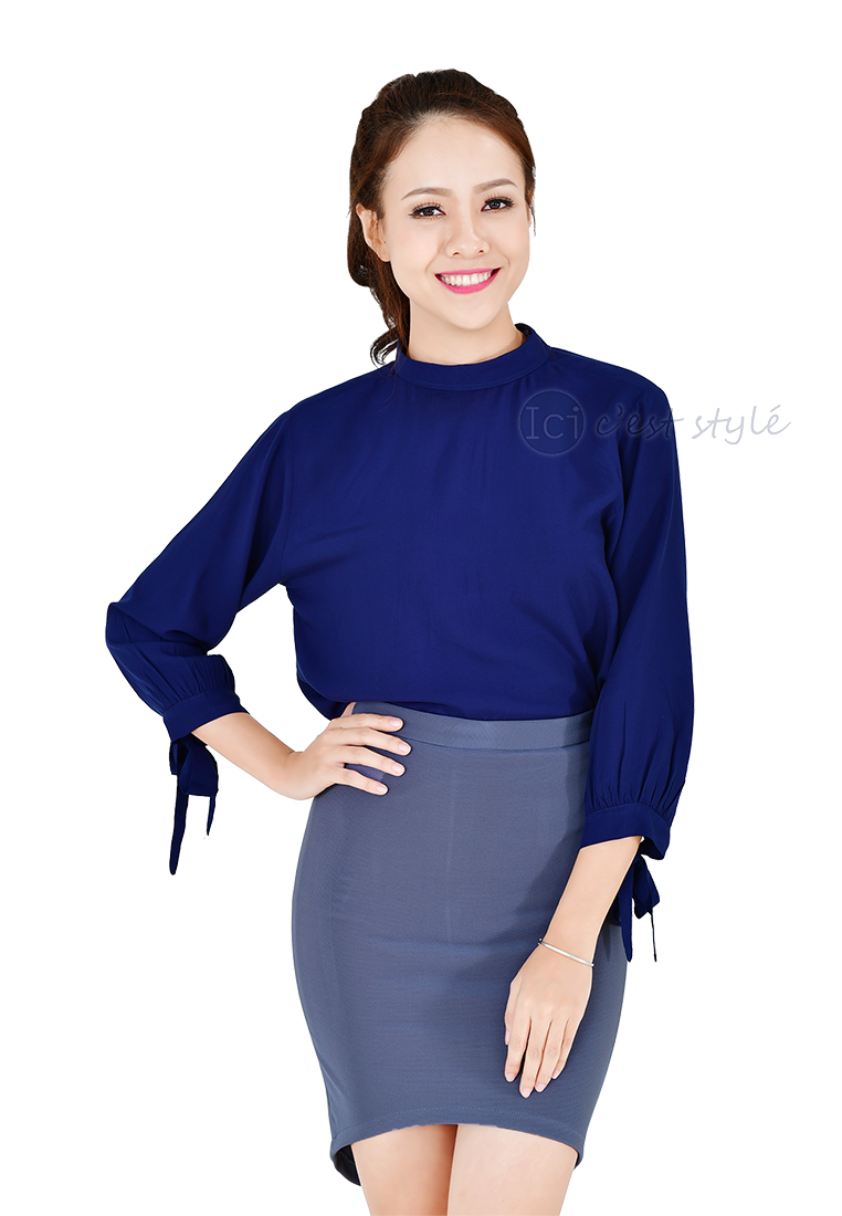 Áo VY-Tay Nơ