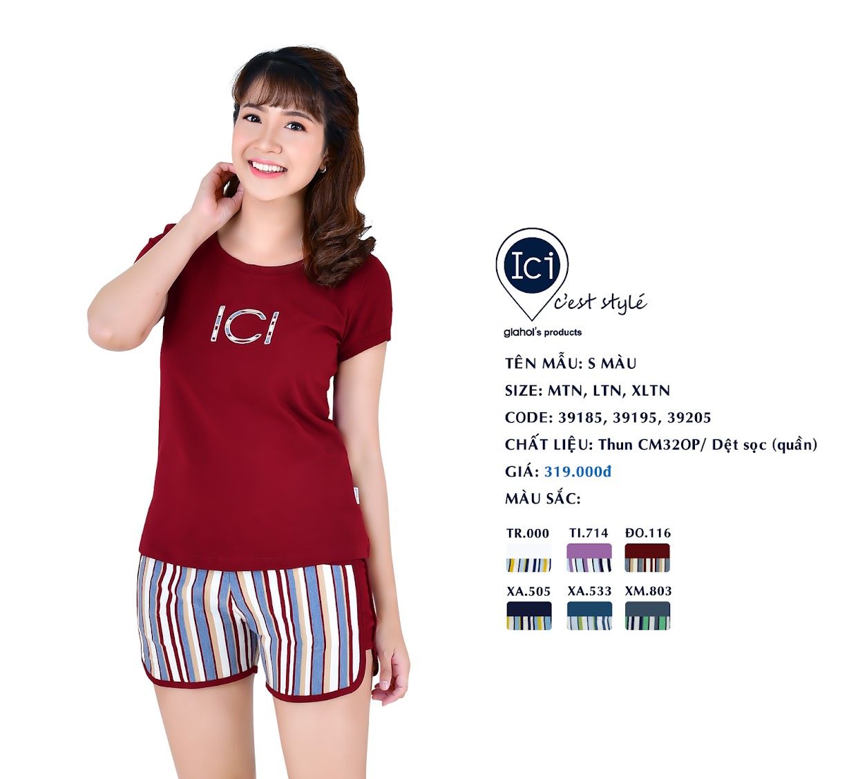 S Màu TNQN M L XL