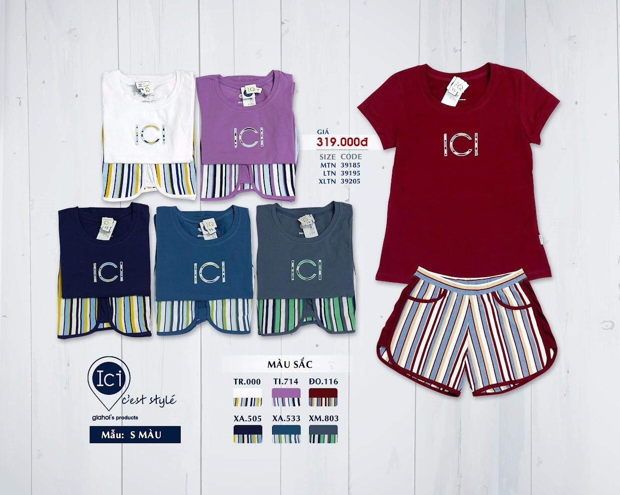 S Màu TNQN M L XL