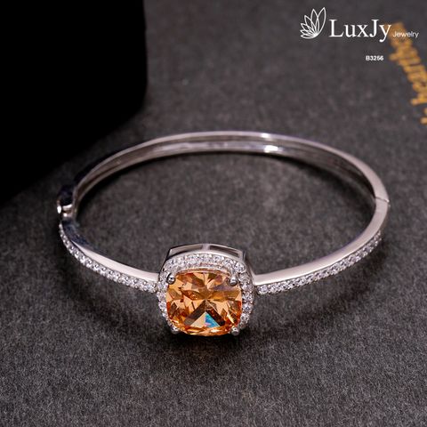  Lắc tay đính Kim cương Moissanite - B3256 