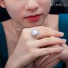 Nhẫn nữ đính Kim cương Moissanite - R1143