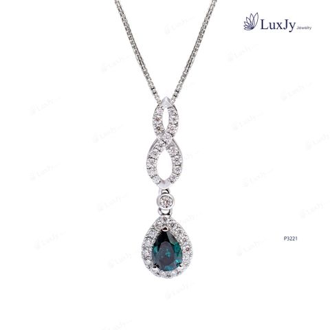  Mặt dây đính KC Moissanite 