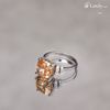 Nhẫn nữ đính Kim cương Moissanite - R1218