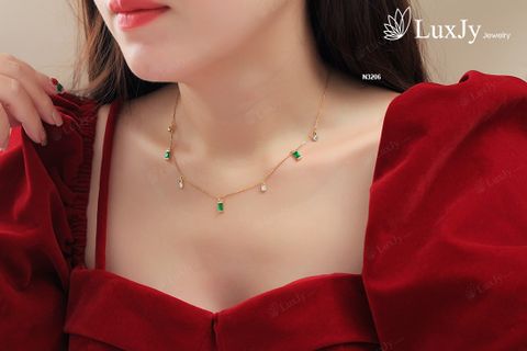  Dây chuyền vàng nữ đính đá N3206 