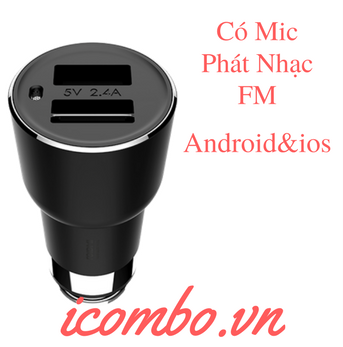 ROIDMI 2S - Sạc oto thông minh xiaomi (ios&android)