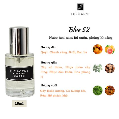 Nước hoa Blue 52 - The Scent