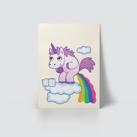 FUNNY UNICORN - POOPING