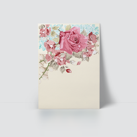 FLORAL - PINKY ROSES