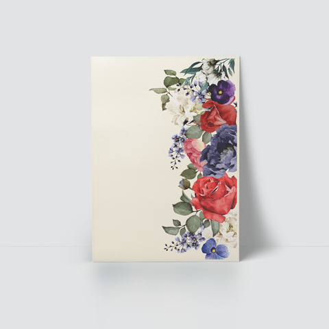 FLORAL - ROSES WALL