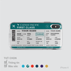 COLORFUL BOARDING PASS - CATHAY PACIFIC