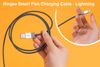 SMART FISH CHARGING CABLE 1.2M LIGHTNING - DÂY CÁP SẠC