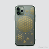 SACRED GEOMETRY METALLIC - THE FLOWER OF LIFE