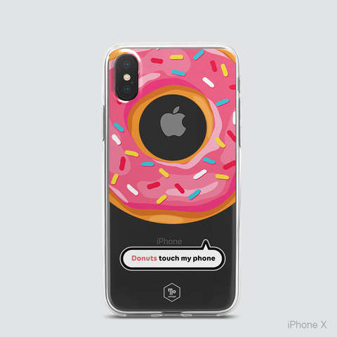 DONUTS WILL MAKE YOU HAPPY - PINK DONUT