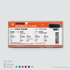 COLORFUL BOARDING PASS - JETSTAR AIRLINES