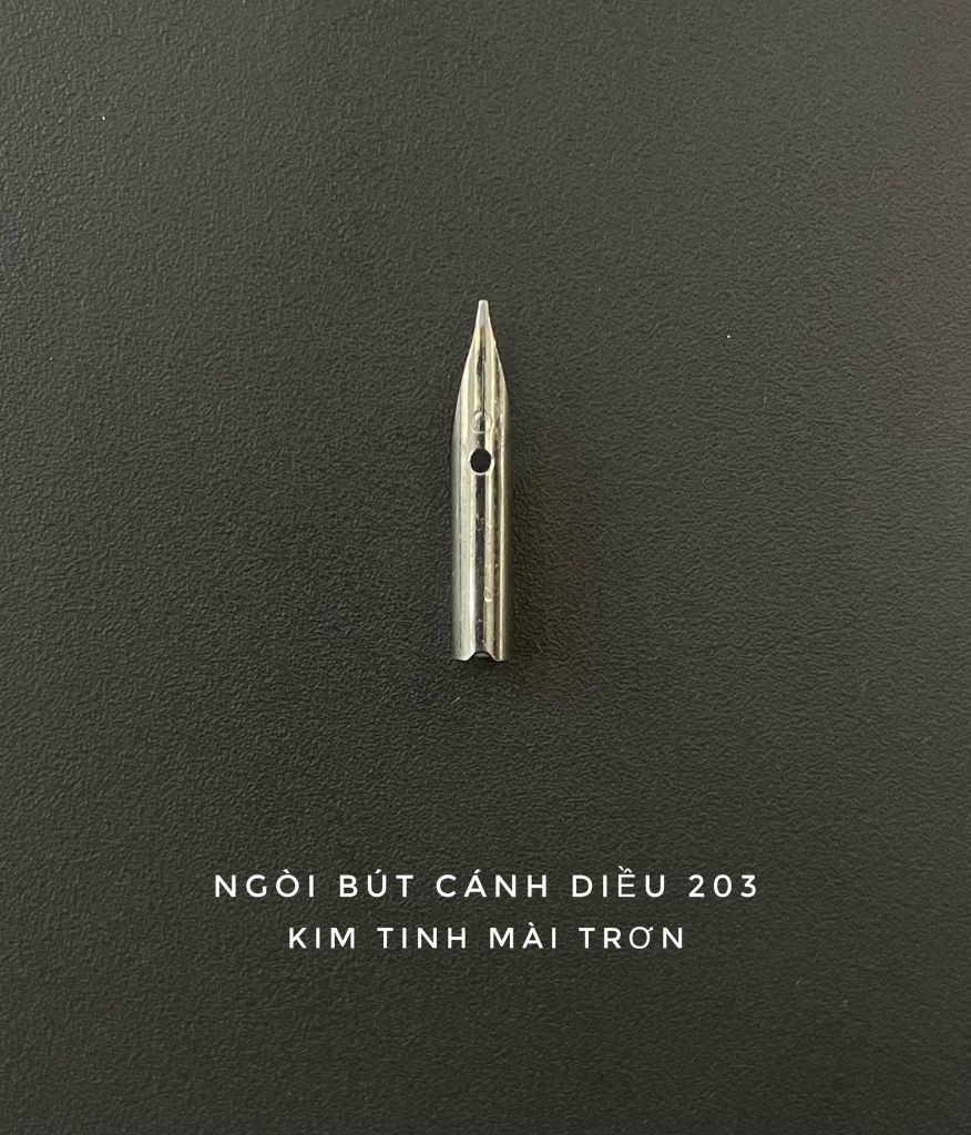 Ngòi bút Cánh Diều 203 kim tinh mài trơn