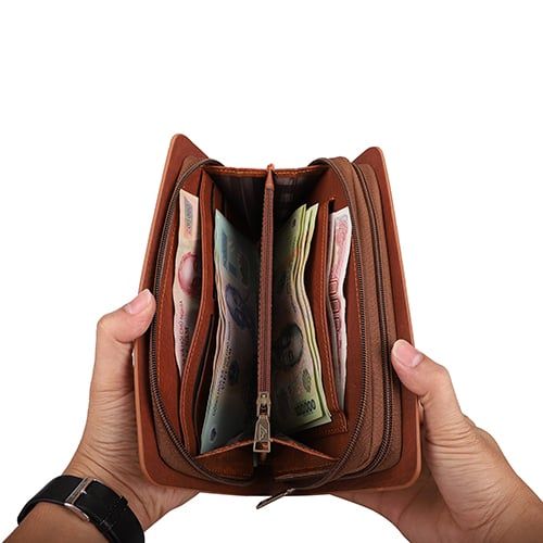 Ví da nữ cầm tay Lata VN27BD