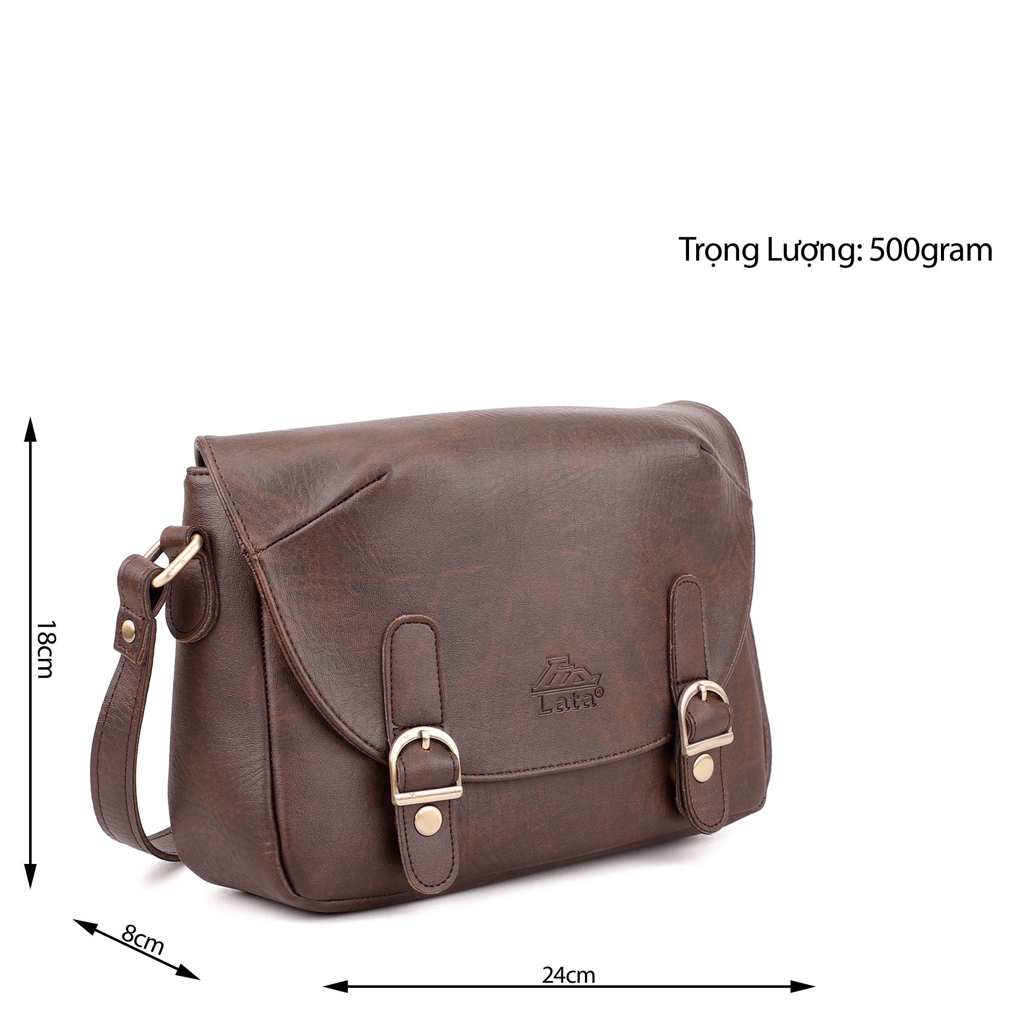 Túi đeo chéo nữ Lata HN67N