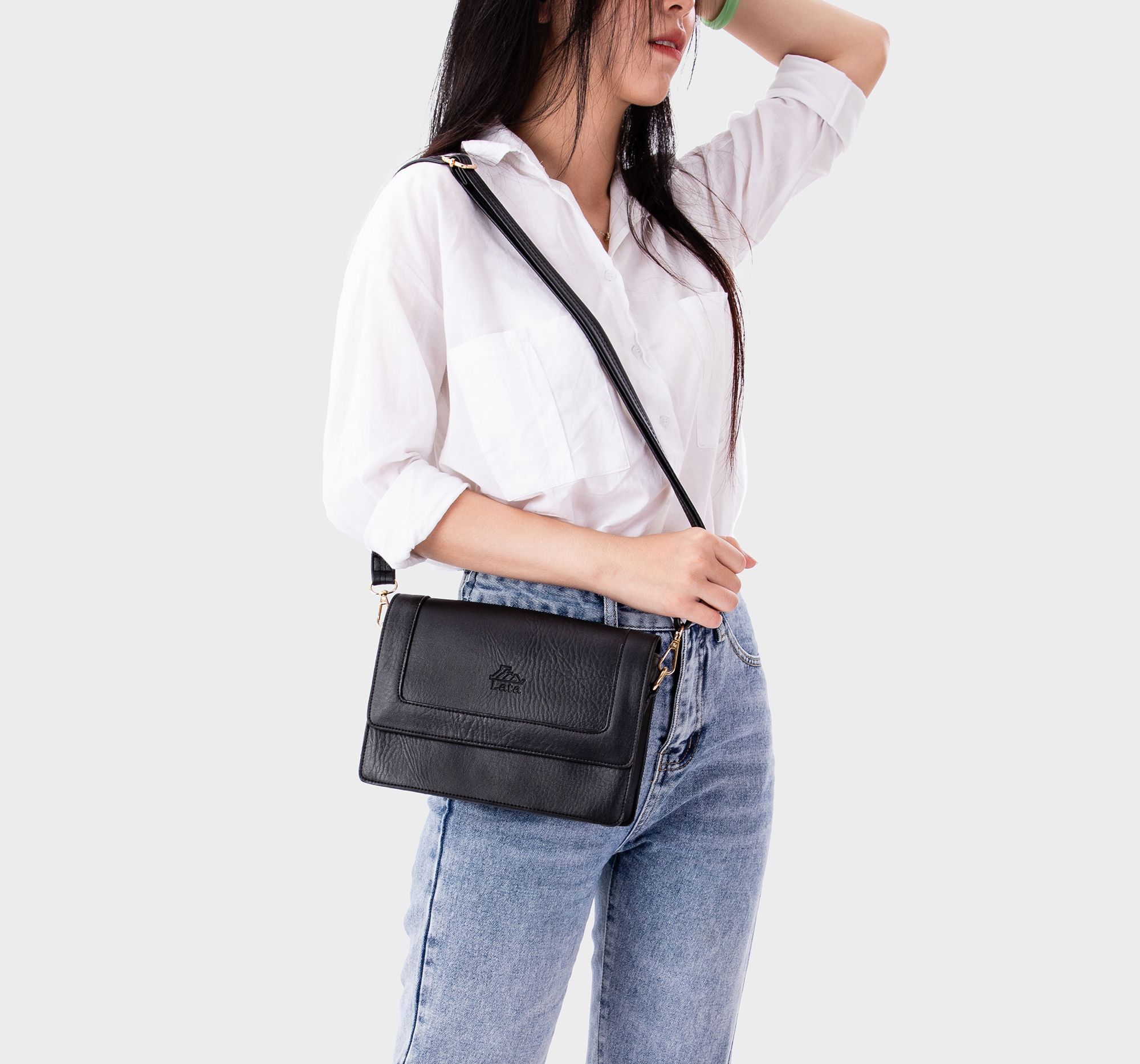 Túi đeo chéo nữ Lata HN72N
