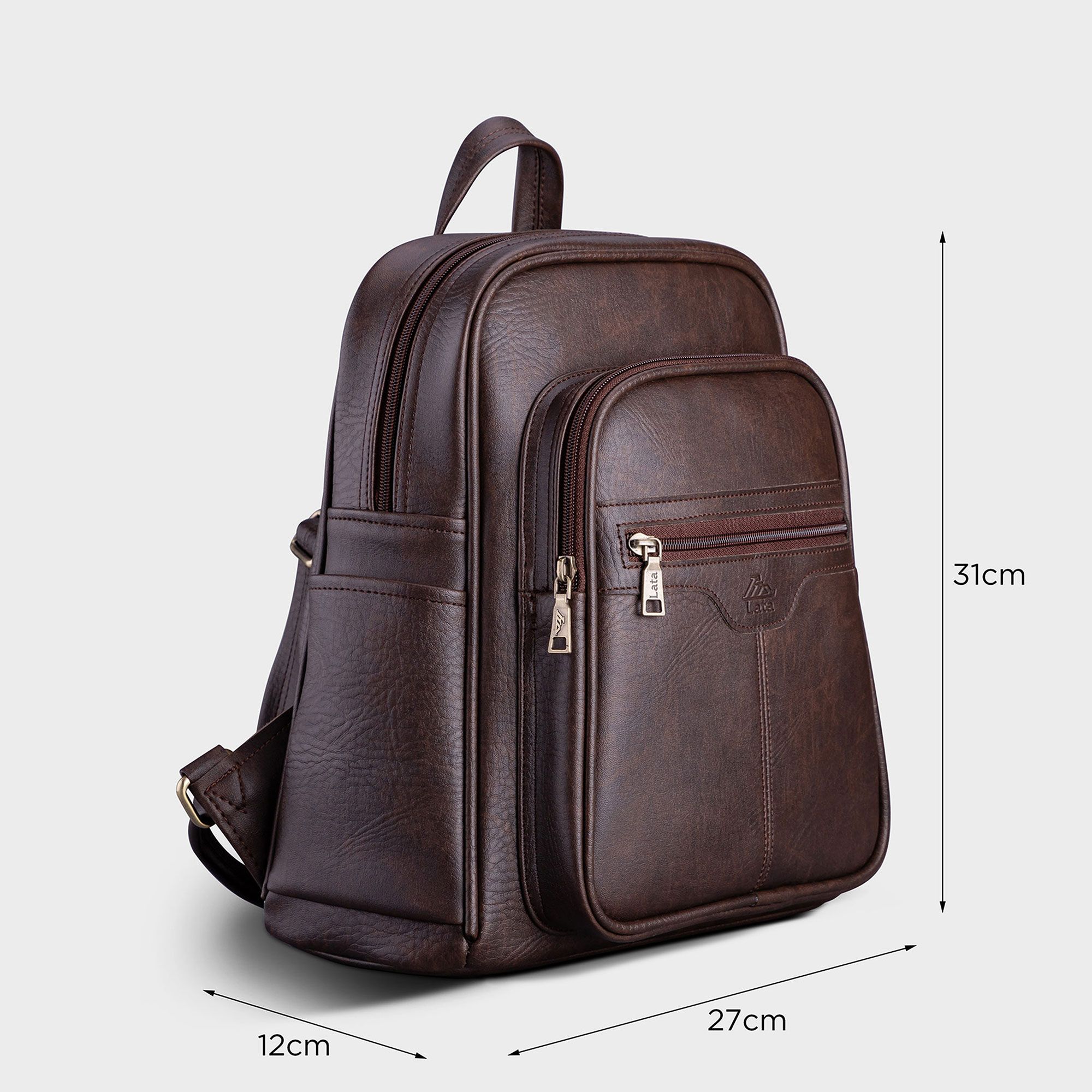 Balo da nữ Lata BAL40N màu nâu