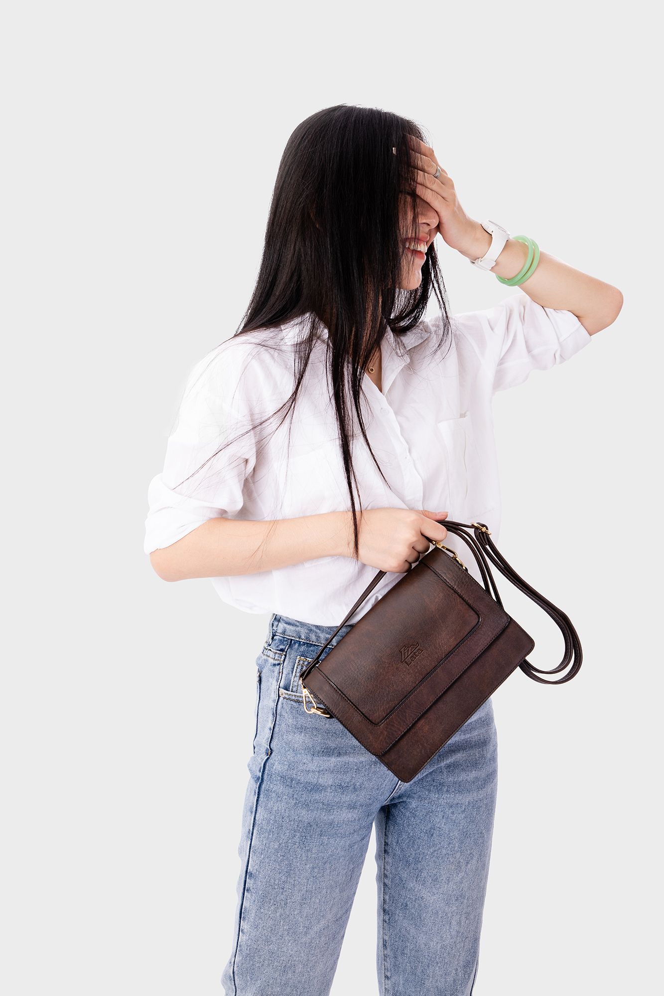Túi đeo chéo nữ Lata HN72D