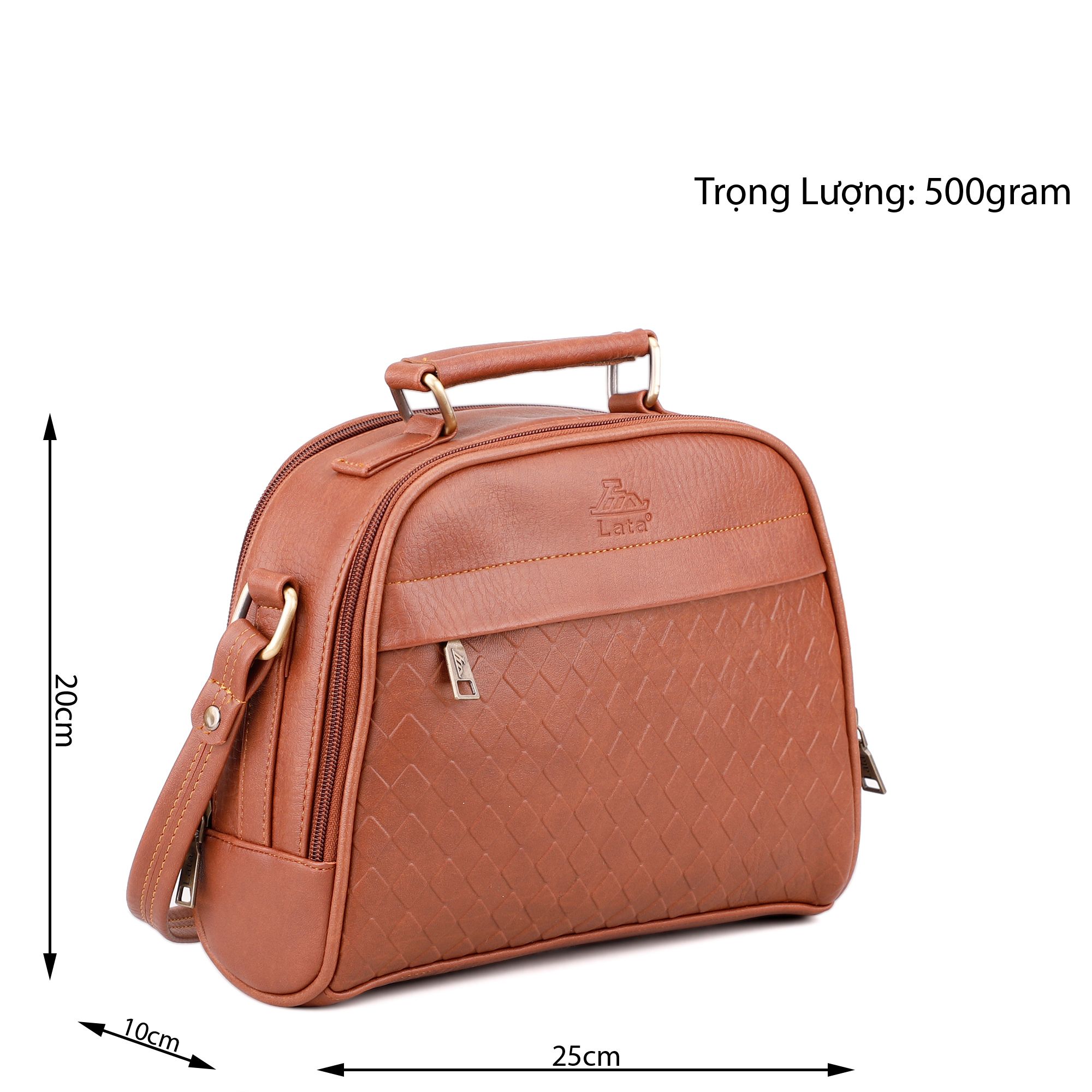 Túi đeo chéo nữ Lata HN68BD