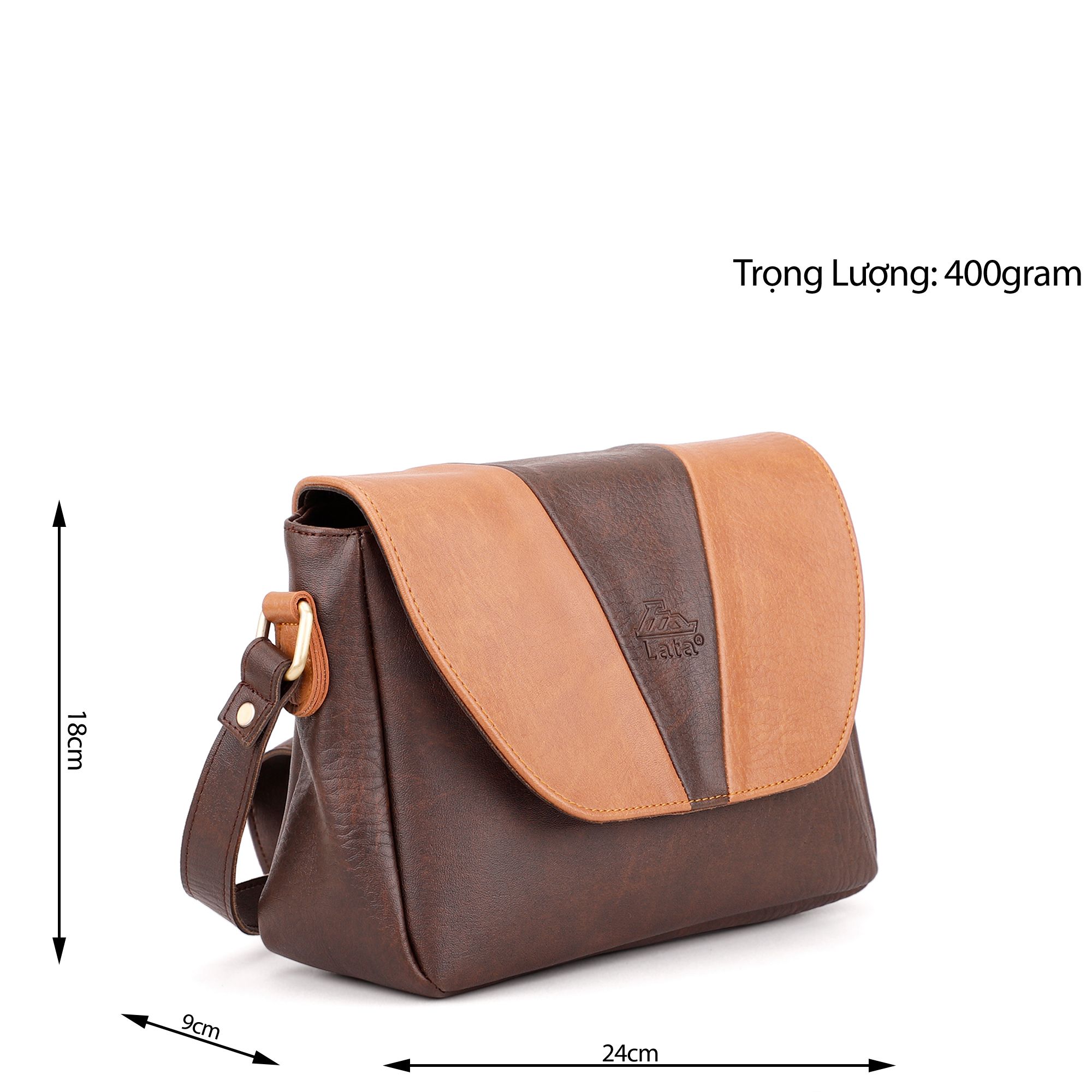 Túi đeo chéo nữ Lata HN70N