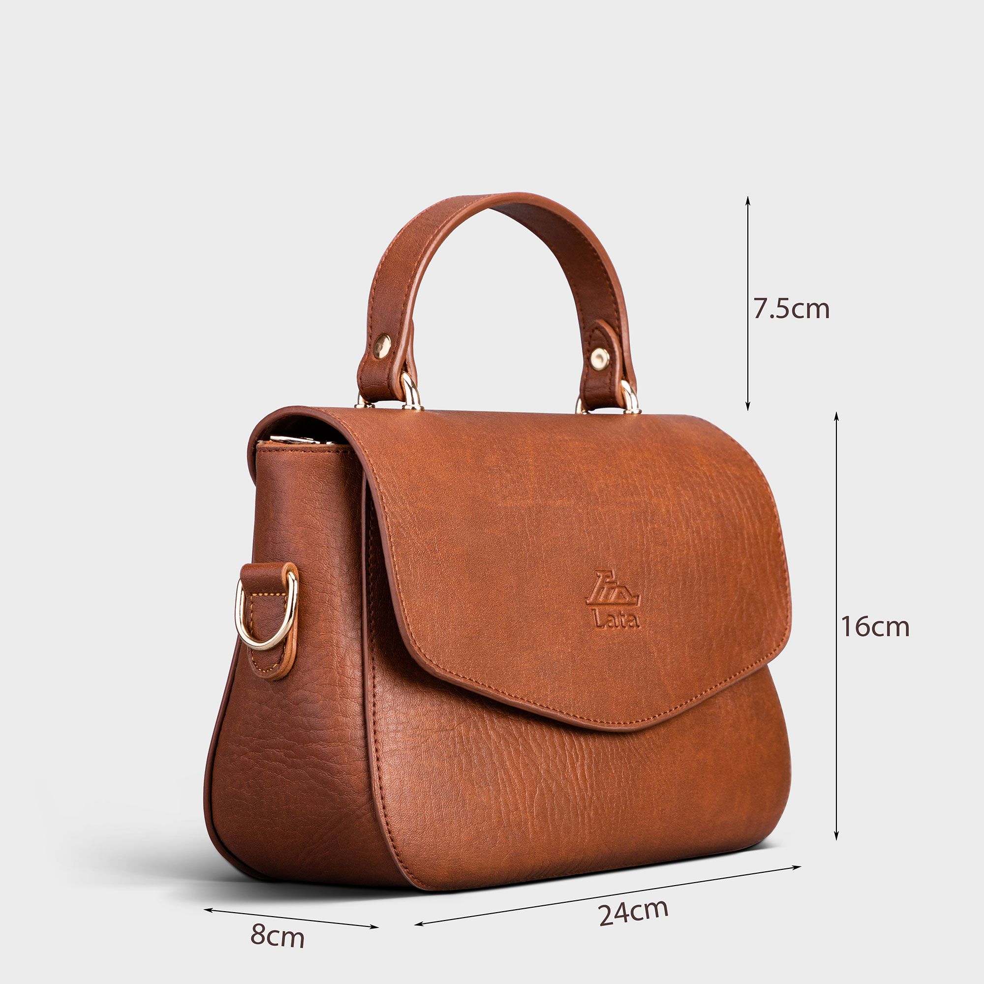 Túi đeo chéo nữ Lata HN85BD