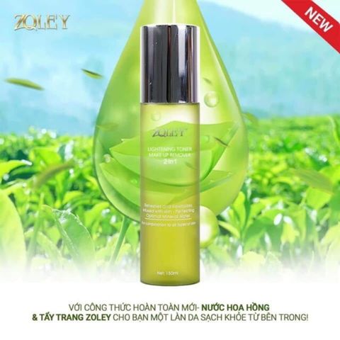 Toner Zoley 160ml Nước tẩy trang