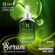 Serum căng bóng da nhân sâm Mq Skin