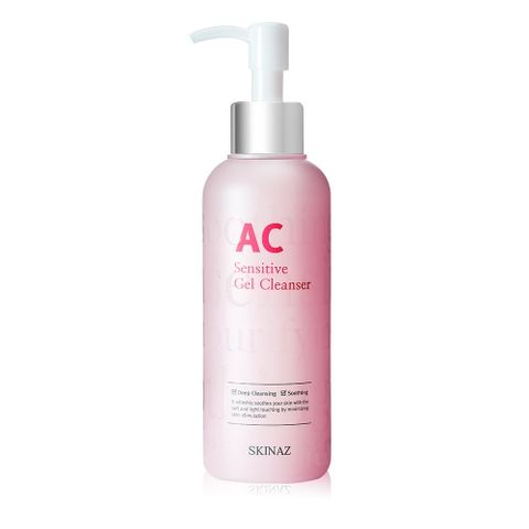 Sữa rửa mặt Ac Skinaz Hàn Quốc PH cân bằng ,tẩy trang hoa hồng Ac Sensitive Gel tốt 180ml