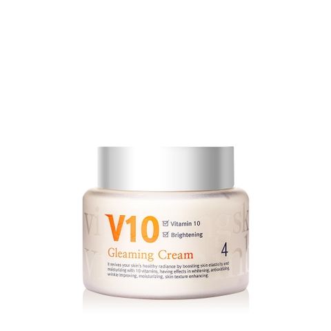 Kem V10 Skinaz dưỡng trắng da mặt Gleaming Cream Skinaz Hàn Quốc chính hãng - 100ml