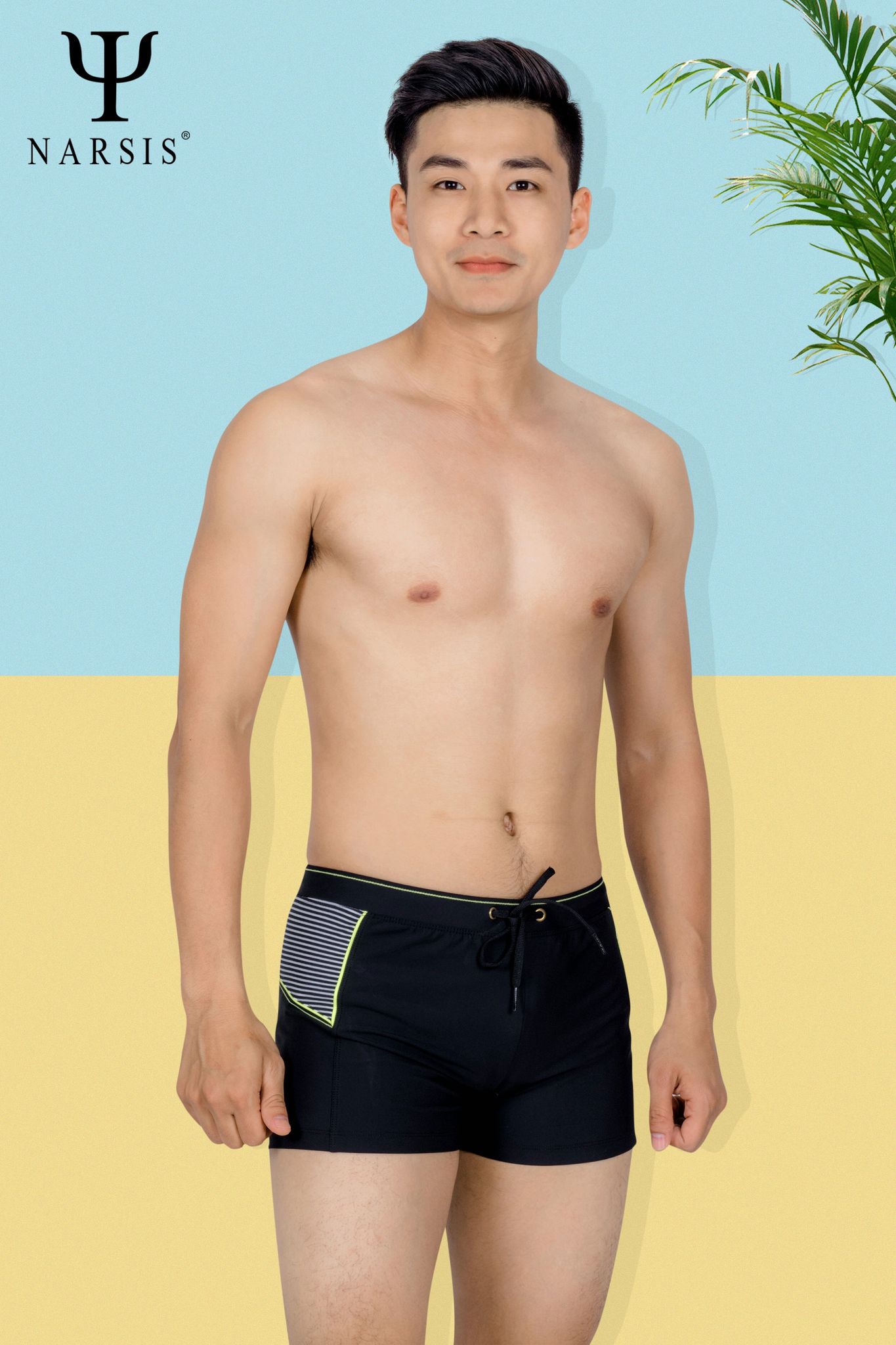 QUẦN BƠI NAM NARSIS Q8004