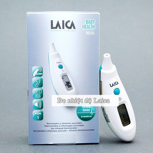 Đo nhiệt độ Laica - Nhiệt kế điện tử TH2002 (đo tai)