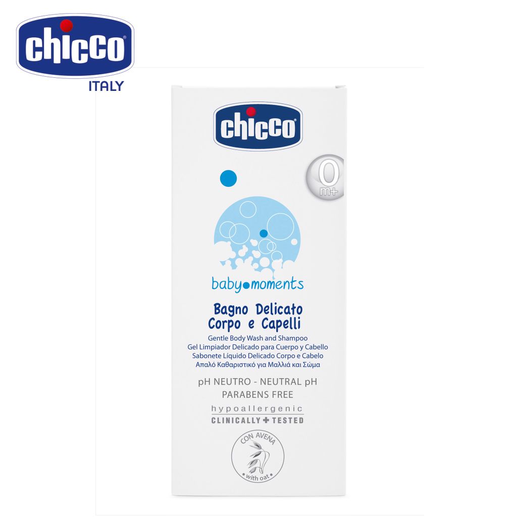 Sữa tắm gội chiết xuất yến mạch 0th+ Chicco 200ml