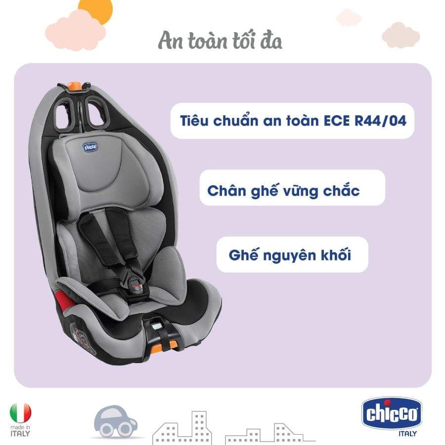 Ghế ngồi ô tô Chicco Gro-Up 123