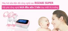 Máy hút sữa điện đôi hai động cơ Rozabi Super