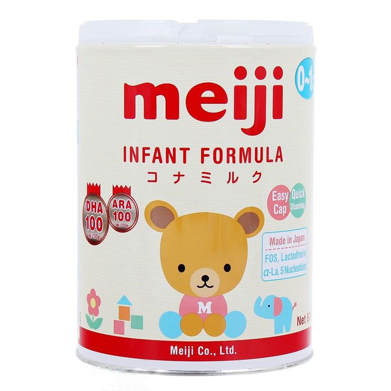 Sữa Meiji nhập khẩu 800g từ 0 đến 1 tuổi