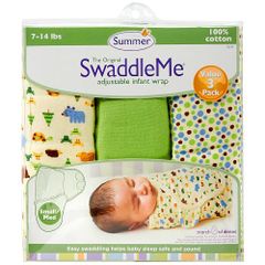 Bộ 3 chiếc chăn ủ và quấn Swaddleme