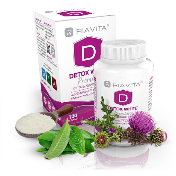 Riavita Detox White Premium - Thải độc cao cấp và trắng da