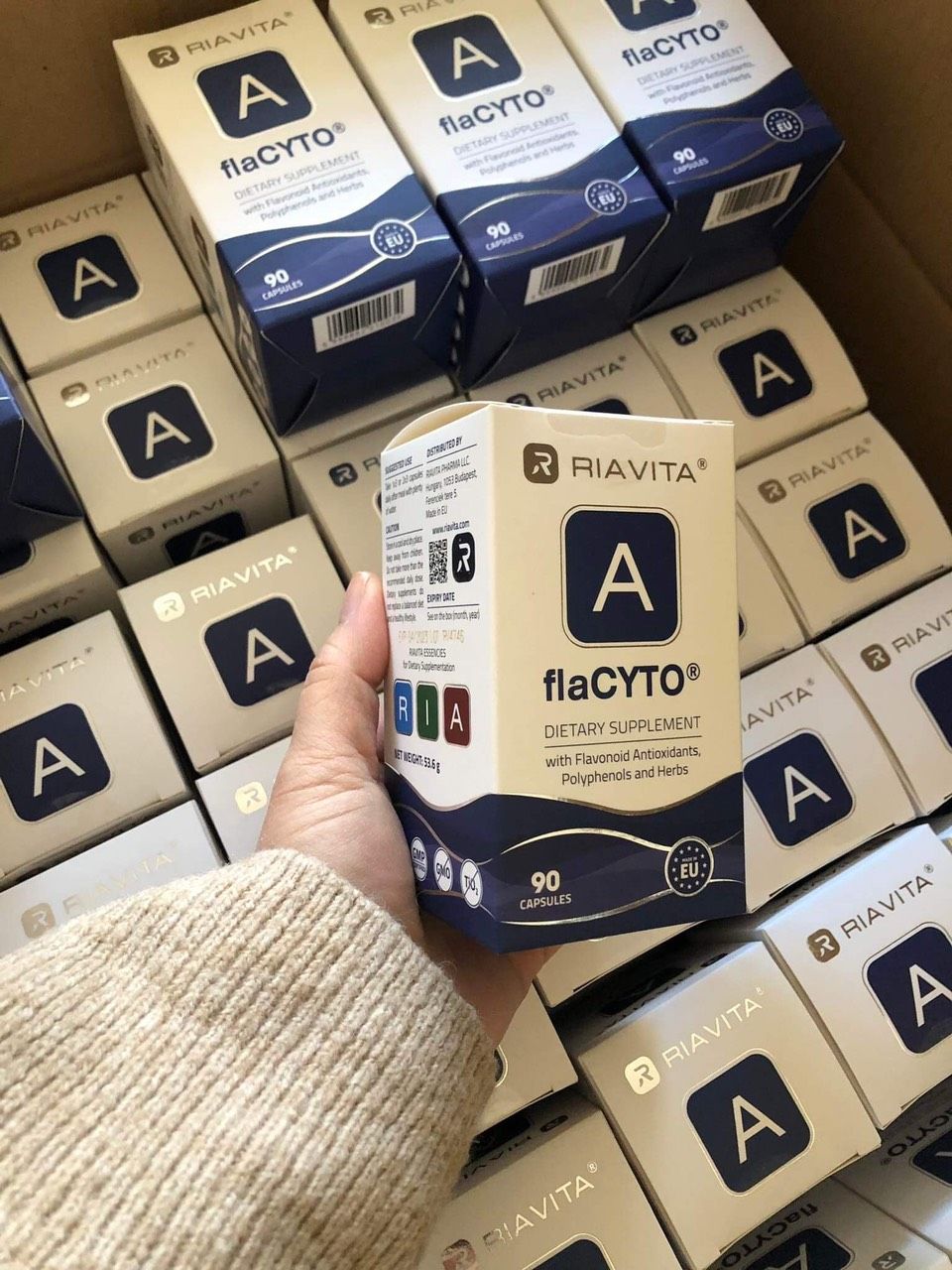 Riavita FlaCyto - Phòng và Hỗ trợ điều trị Ung Thư